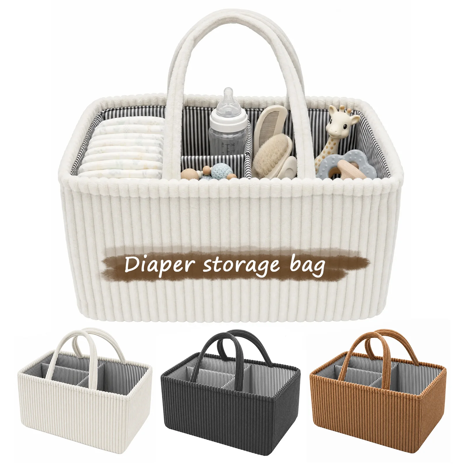 Backpack Diaper Bag - Organizer per Pannolini per Neonati, Borsa