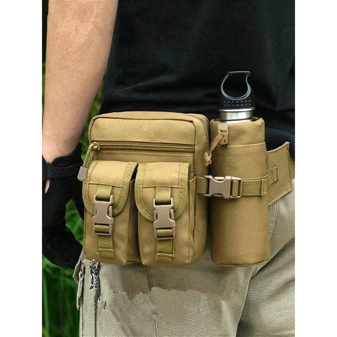 Hiking Backpack Waterproof - Borsa da cintura da uomo, design