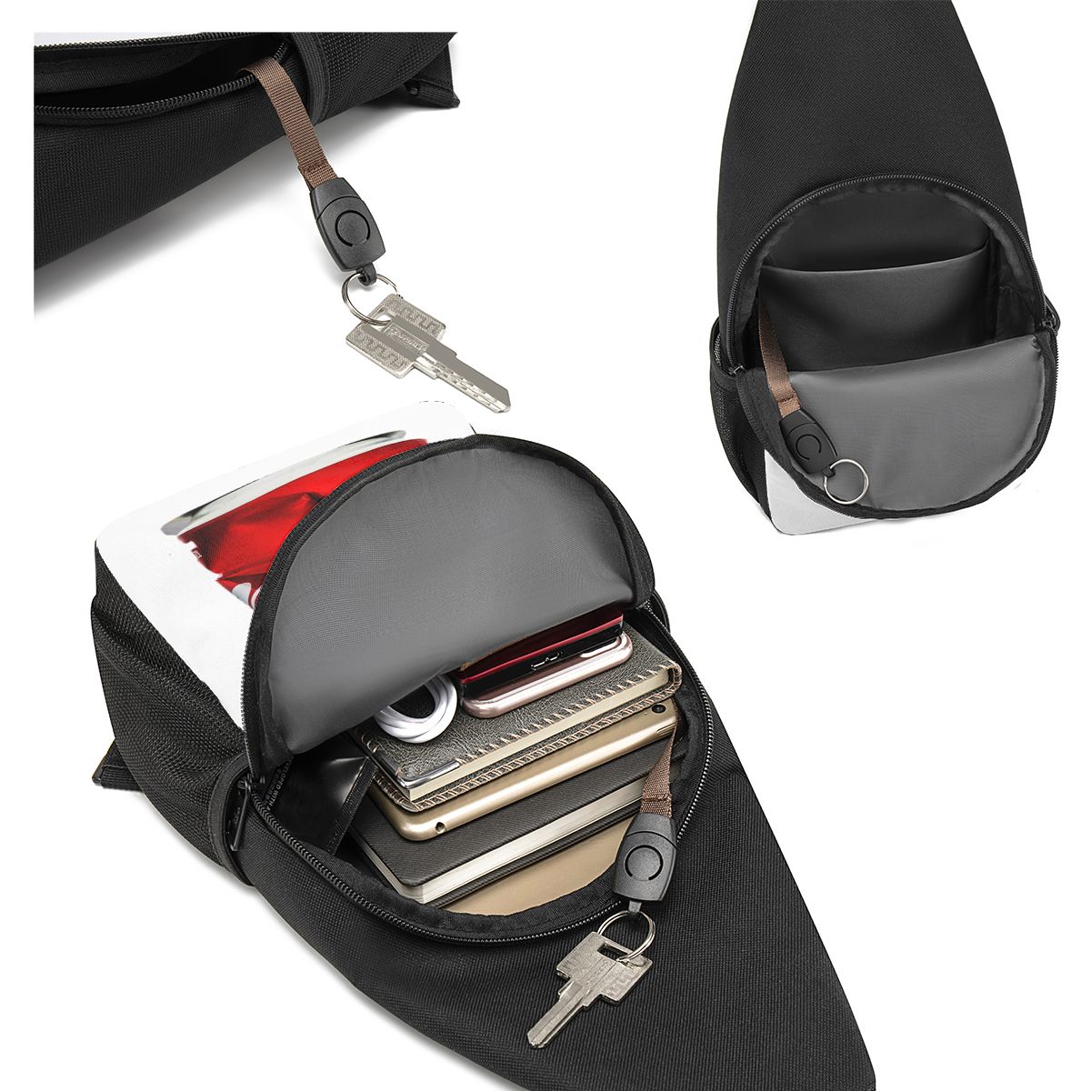 Borsa a tracolla Coca Cola da  - Sling Backpack Shoulder recensione e prezzo