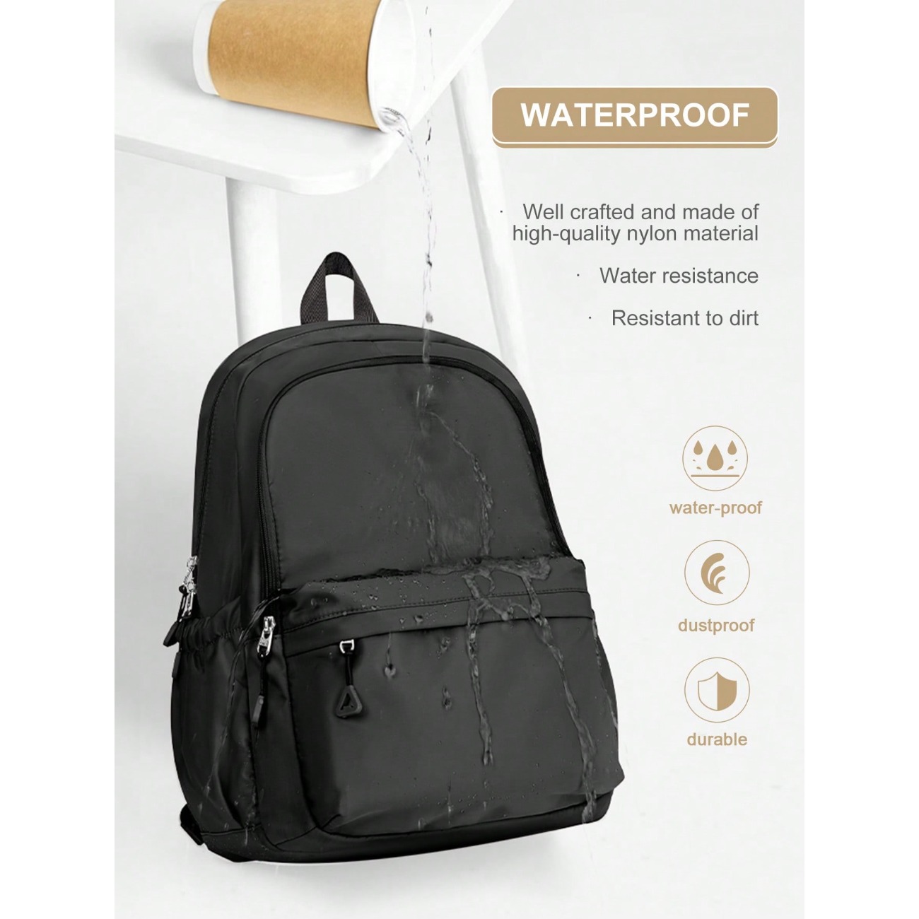 Zaino per Studenti di Scuola M - Laptop Backpack 15.6 recensione e prezzo