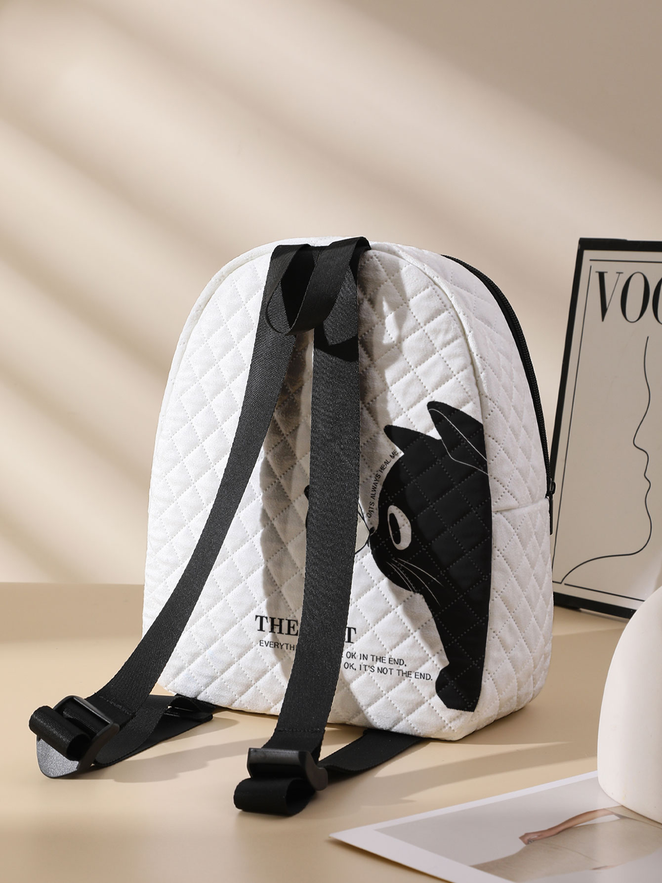 Zaino compatto trapuntato con  - Mini Backpack Purse recensione e prezzo
