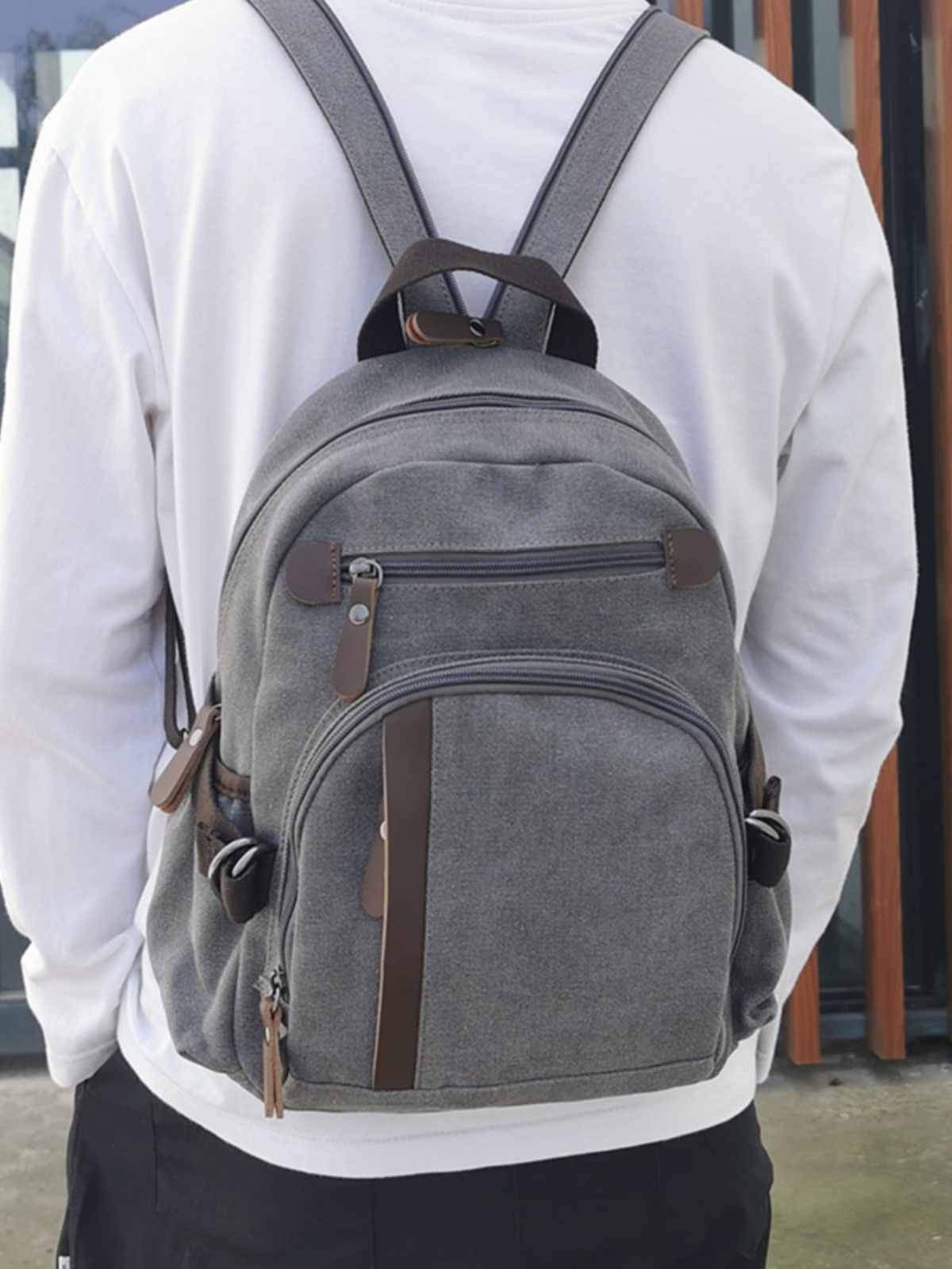 Piccolo zaino in tela, ideale  - Canvas Backpack Casual recensione e prezzo