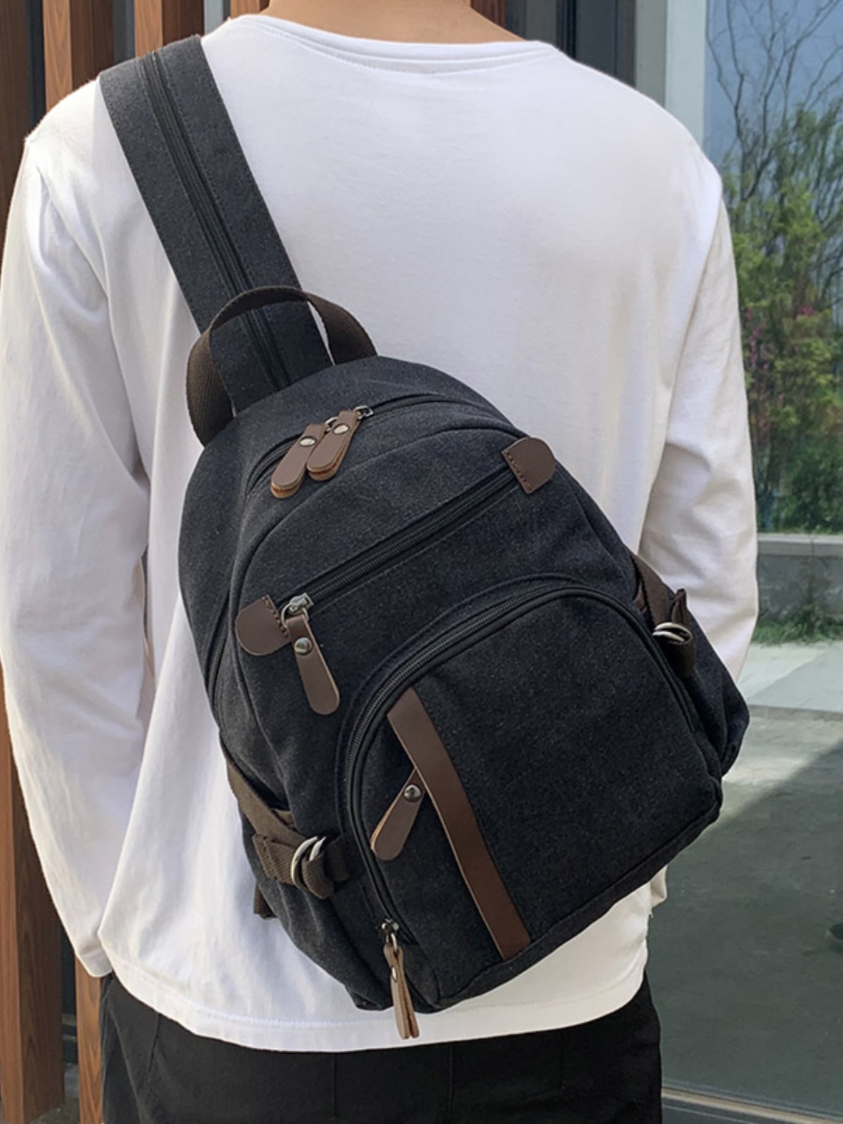 Piccolo zaino in tela, ideale  - Canvas Backpack Casual recensione e prezzo
