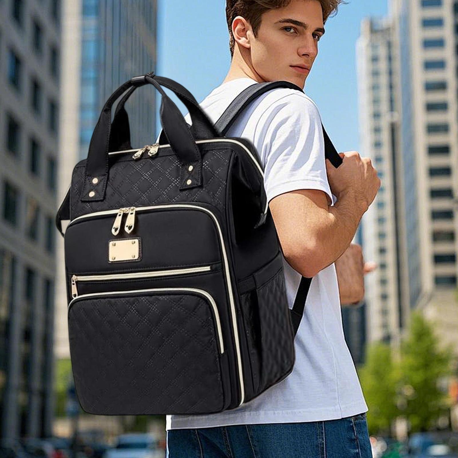Zaino per il pranzo 2-in-1 per - Laptop Backpack 15.6 recensione e prezzo