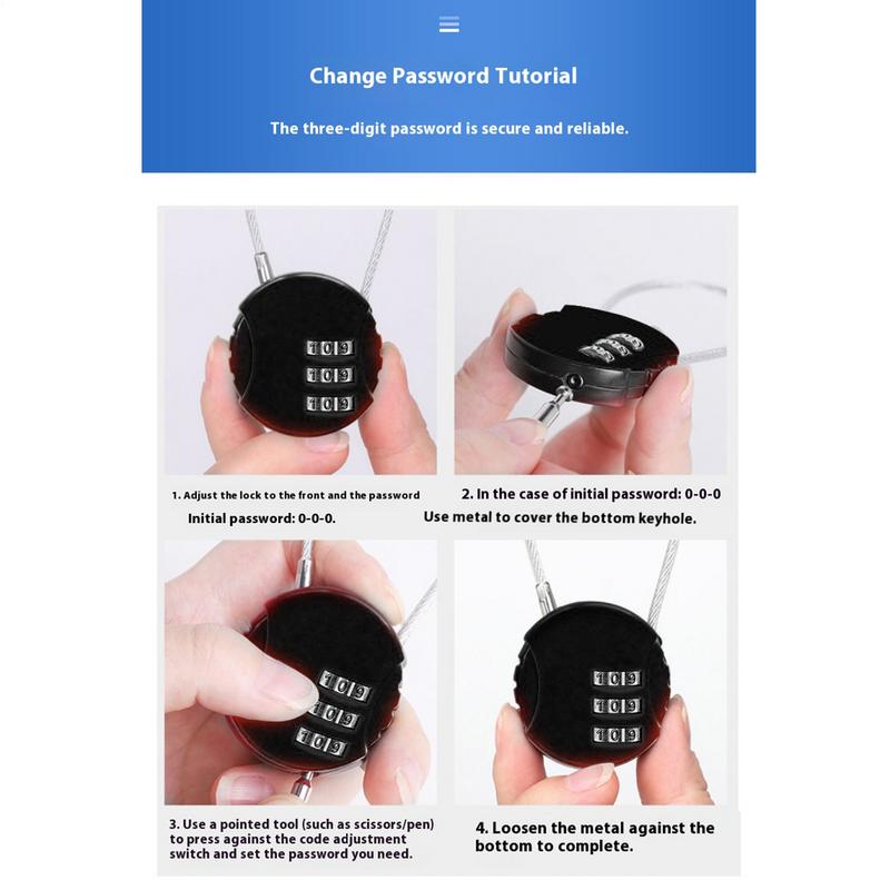 Lucchetto combinato per bagagl - Backpack Lock Combo recensione e prezzo